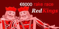 €6000 rake race at RedKings Poker