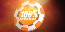 First deposit bonus of 100% up to $2500 from TigerGaming