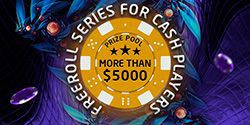 $5000 freeroll series for cash players