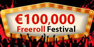 €100,000 Freeroll Festival at RedKings Poker