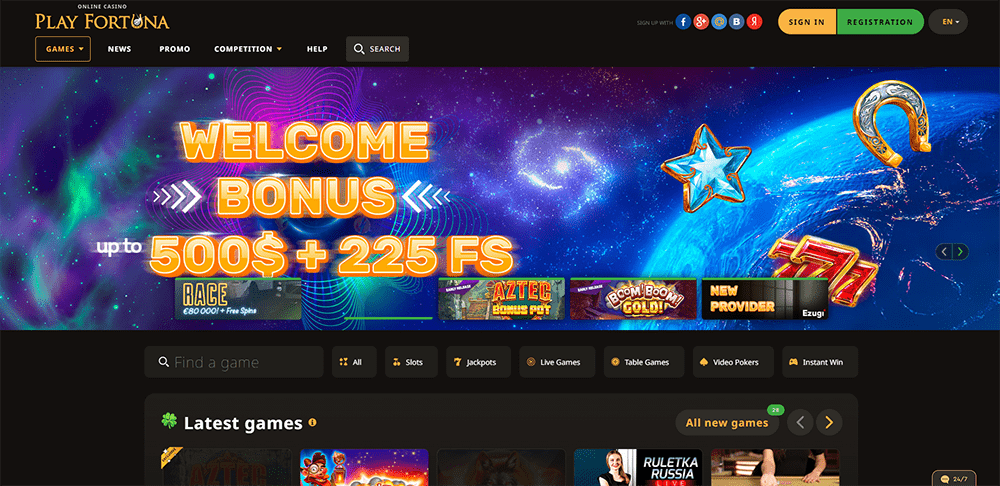 Play Fortuna Casino official site