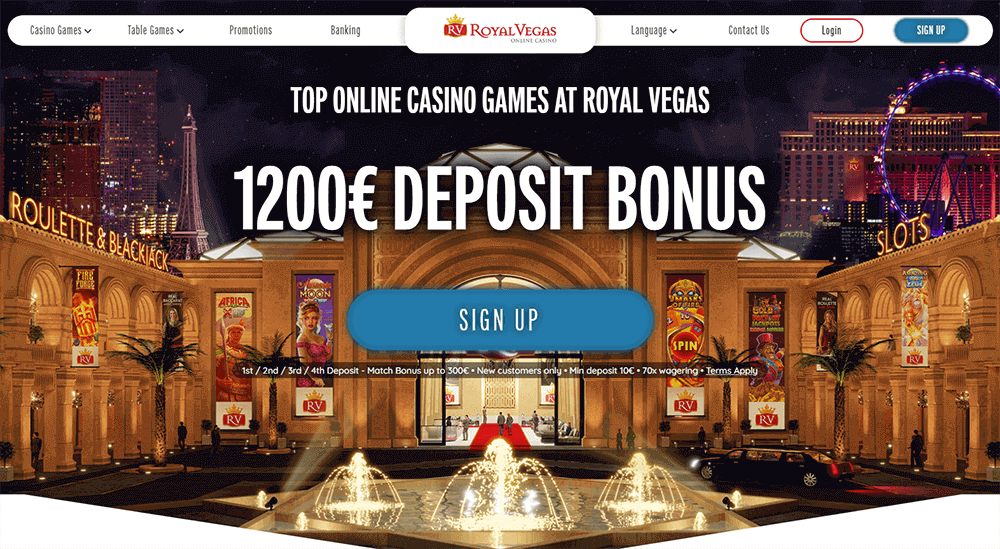 Royal Vegas Casino official site