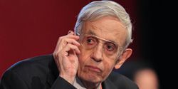John Nash was killed in a car crash