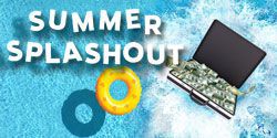 $12.000 in Summer Splashout freerolls every day at 888poker