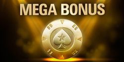 Mega bonus at PokerStars