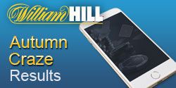 First Autumn Craze Tournament Series at William Hill: the results