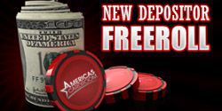 Americas Cardroom new depositor freerolls
