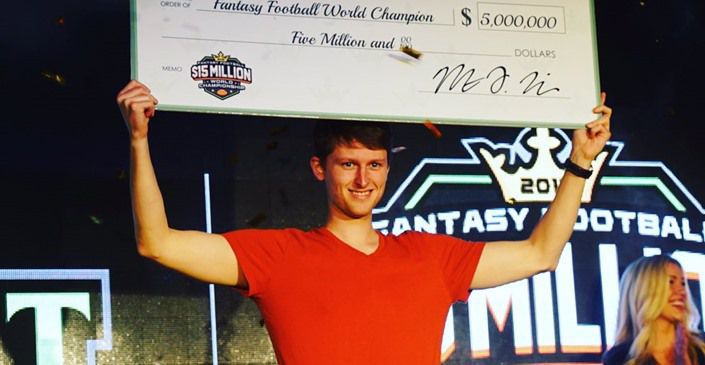 Aaron aejones Jones wins $5 million playing fantasy football