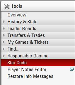 Where To Enter Star Codes At Pokerstars - roblox star code redeemer