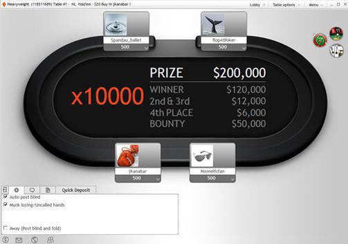 Sit & Go Hero - new type of tournaments at Party Poker Sit & Go Hero - new type of tournaments at Party Poker