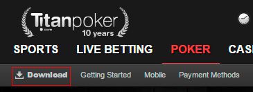 Titan Poker registration - downloading software