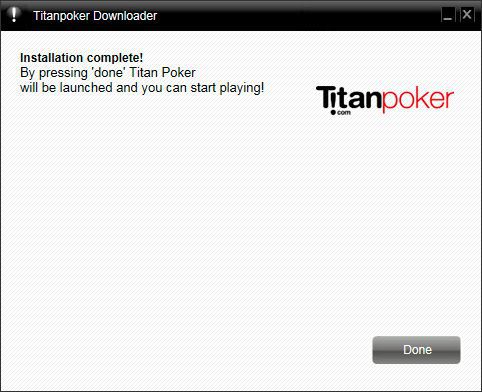 Titan Poker registration