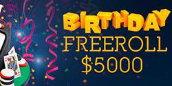 $5000 freeroll to commemorate Poker Mira 6th birthday