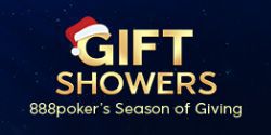 It’s raining $800,000 in gifts at 888poker