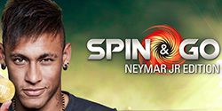 Win a solid gold poker chip at special Spin&Go Neymar JR Edition tournaments on PokerStars