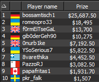 888poker - Mega-Deep Final 10