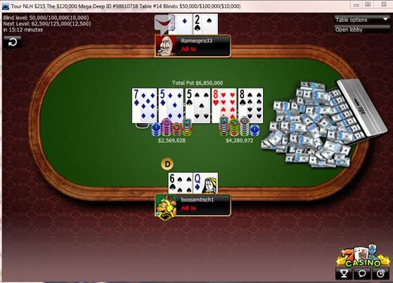 888poker - Mega-Deep Final Hand