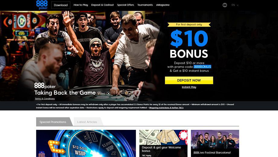 888 poker code promotion