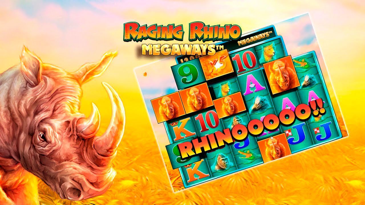 Raging Rhino Megaways™ slot machine