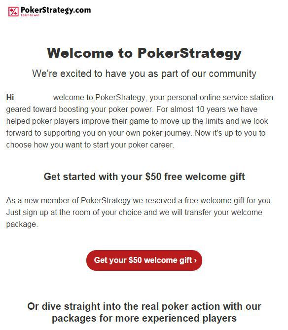 How to get PokerStrategy no deposit poker bonus