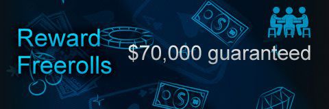 More than $70.000 in freerolls for players with different VIP levels from 888 Poker