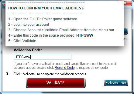 Registration at Full Tilt Registration at Full Tilt